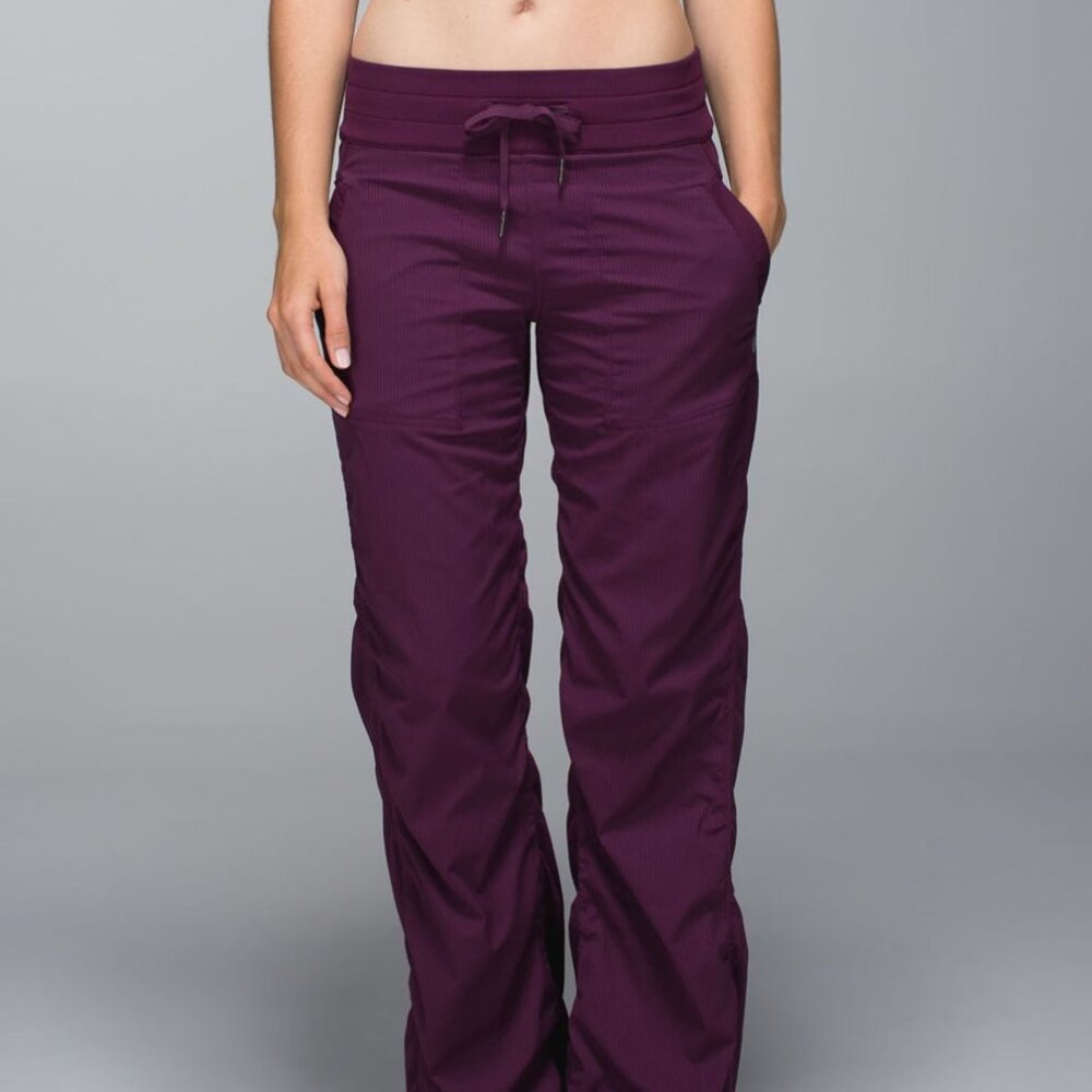 Lululemon Dance Studio Plum size 6